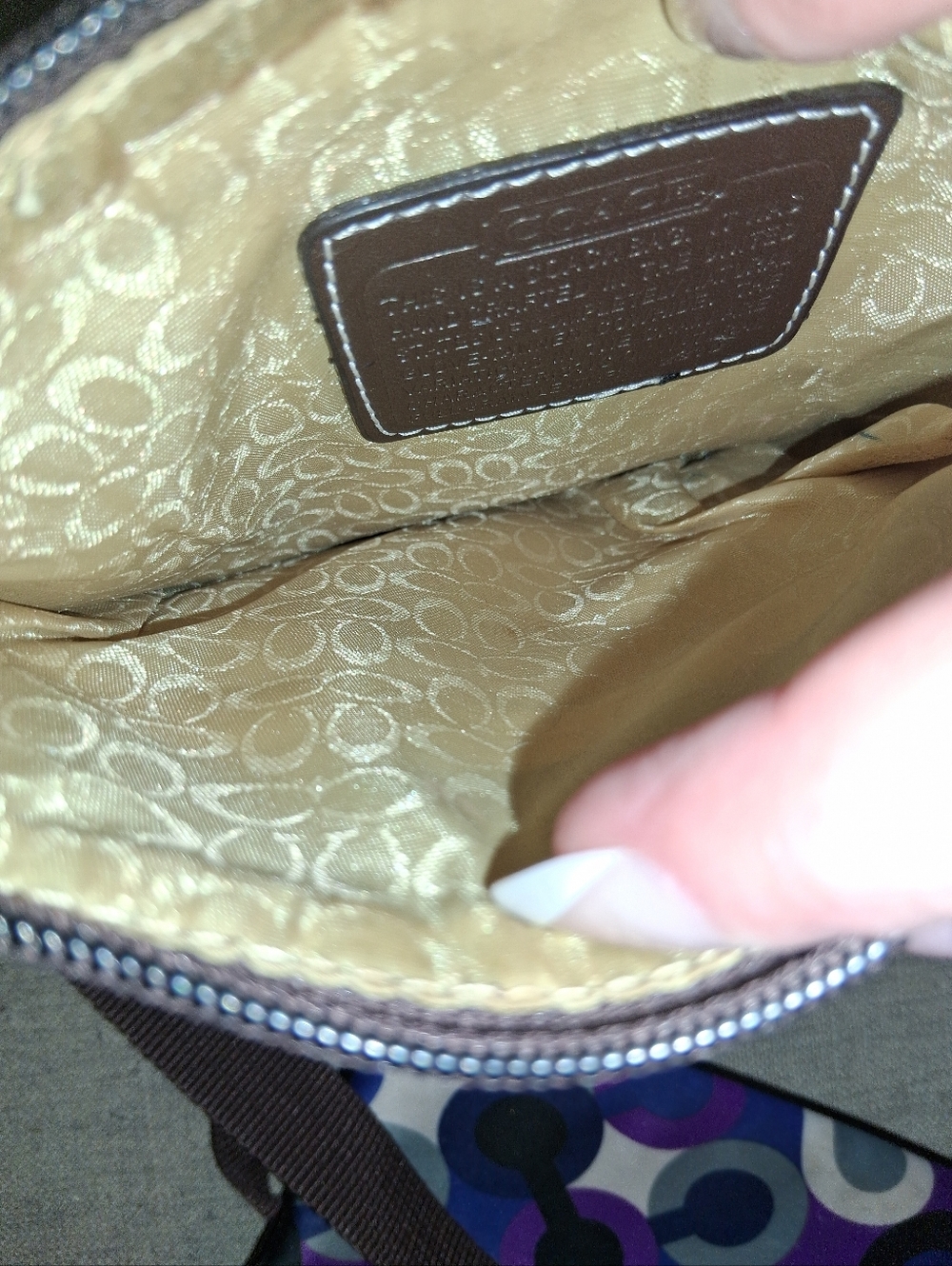 Lot of three cross body coach bags - Picture 9 of 12